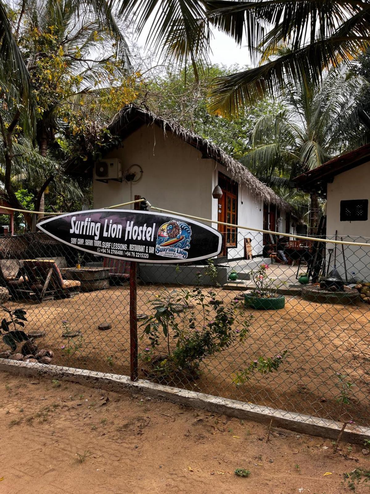Surfing Lion Hostel Arugam Bay Eksteriør billede